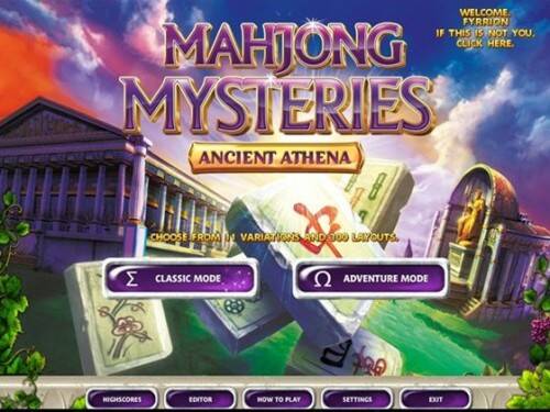 Mahjong Mysteries: Ancient Athena Mahjong Mysteries: Ancient Athena
