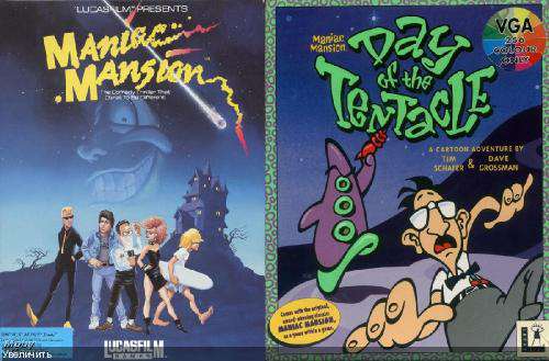 Maniac Mansion Deluxe + Day Of The Tentacle (Maniac Mansion 2) Maniac Mansion Deluxe + Day Of The Tentacle (Maniac Mansion 2)