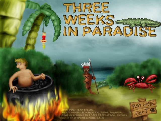 Three Weeks in Paradise Three Weeks in Paradise