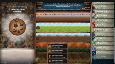 четвертый скриншот из Cookie Clicker
