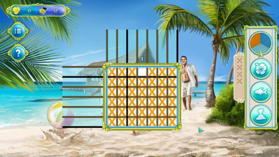 четвертый скриншот из Griddlers: Tropical Delight