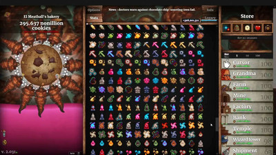 первый скриншот из Cookie Clicker