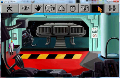 первый скриншот из Space Quest II: Vohaul's Revenge