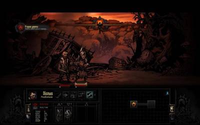 первый скриншот из Darkest Dungeon