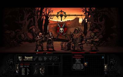 четвертый скриншот из Darkest Dungeon