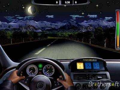 второй скриншот из Light Driver 2.0/ Ночная езда