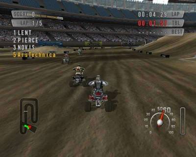второй скриншот из MX vs. ATV Unleashed / Битвы внедорожников