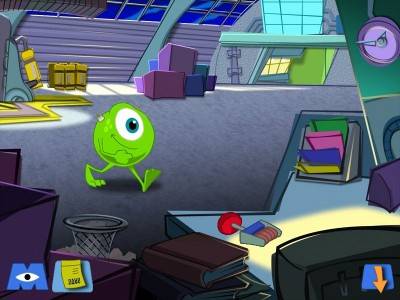 третий скриншот из Monsters Inc.: Mikes Monstrous Adventure
