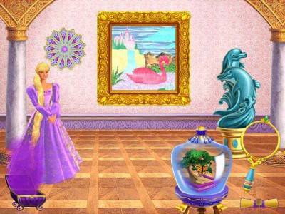 первый скриншот из Barbie Принцесса Рапунцель