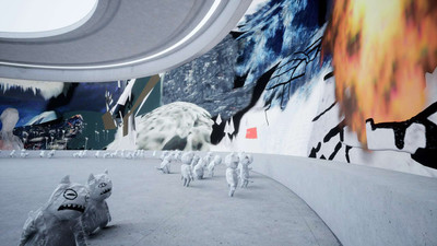 четвертый скриншот из Radiohead: Kid A Mnesia Exhibition