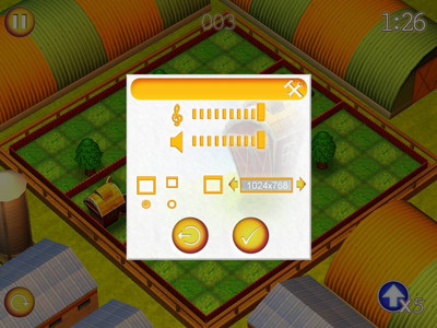 четвертый скриншот из Running sheep: Tiny worlds / Спаси овечек. Крошечные миры