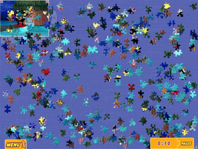второй скриншот из Nickelodeon Jigsaw / Пазлы по мультам