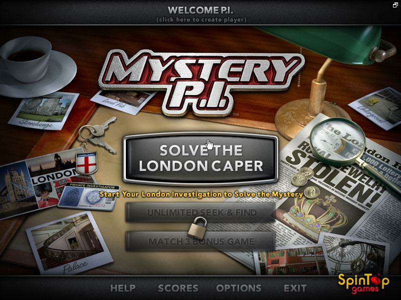 Mystery P.I. The London Caper Mystery P.I. The London Caper