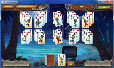 третий скриншот из Zombie Solitaire 2. Chapter One