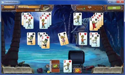 четвертый скриншот из Zombie Solitaire 2. Chapter One