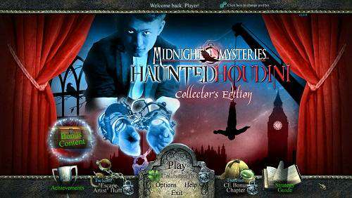 Тайны прошлого 4: Загадка смерти Гудини (Коллекционное Издание) / Midnight Mysteries 4: Haunted Houdini (Collector's Edition) Тайны прошлого 4: Загадка смерти Гудини (Коллекционное Издание) / Midnight Mysteries 4: Haunted Houdini (Collector's Edition)