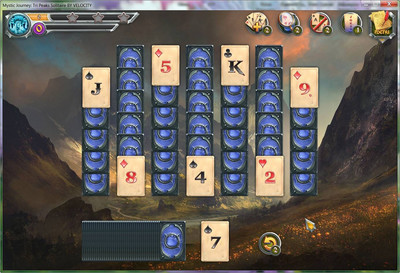 первый скриншот из Mystic Journey. Tri Peaks Solitaire
