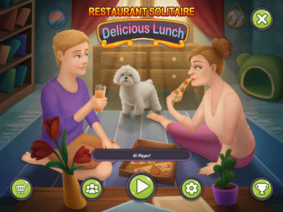 третий скриншот из Restaurant Solitaire Delicious Lunch / Пасьянс ресторан: Вкусный обед