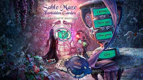 Sable Maze 3: Forbidden Garden Collector's Edition Sable Maze 3: Forbidden Garden Collector's Edition