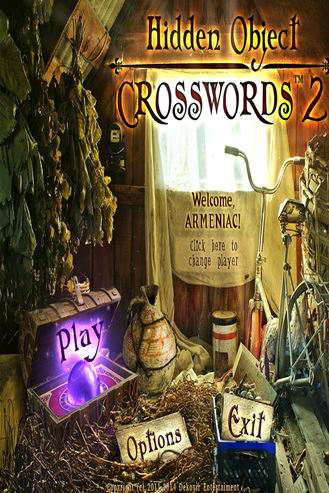 Hidden Object Crosswords 2