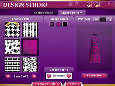 четвертый скриншот из Fashion Solitaire