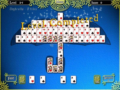 второй скриншот из Shape Solitaire