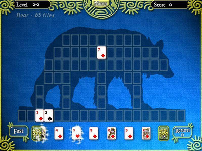 четвертый скриншот из Shape Solitaire