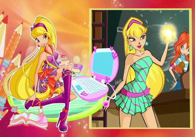 второй скриншот из Пазлы для детей Winx Club. Свидание Стеллы