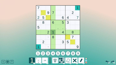 второй скриншот из Sudoku Classic 2