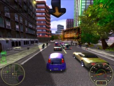 четвертый скриншот из City Racing