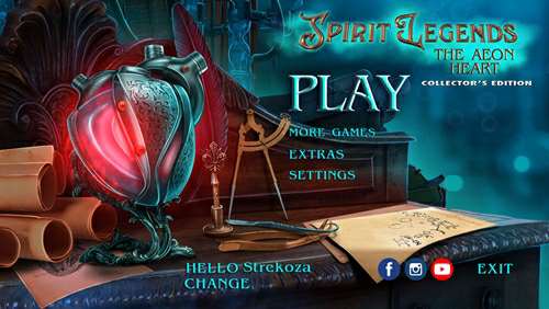 Spirit Legend: The Aeon Heart Collector's Edition Spirit Legend: The Aeon Heart Collector's Edition