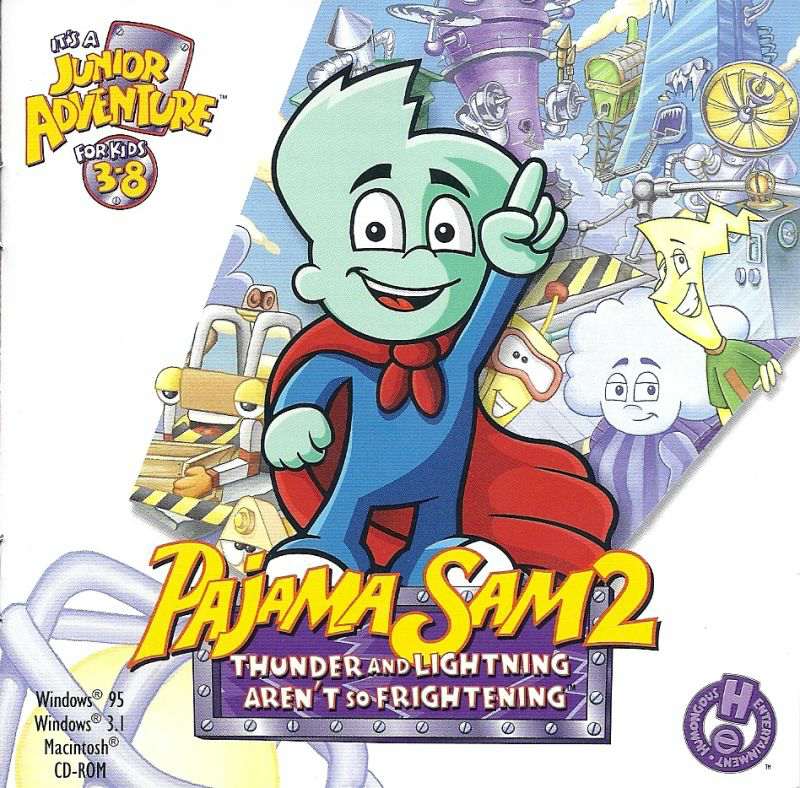 Pajama Sam 2: Thunder and Lightning Aren't So Frightening / Пижама Сэм: Молний нет и гром затих - не боимся больше их! Pajama Sam 2: Thunder and Lightning Aren't So Frightening / Пижама Сэм: Молний нет и гром затих - не боимся больше их!