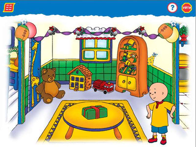 четвертый скриншот из Caillou - Birthday Party / День рождения Кейлу