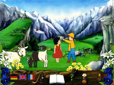 второй скриншот из Heidi - Deine Welt sind die Berge / Приключения Алисы