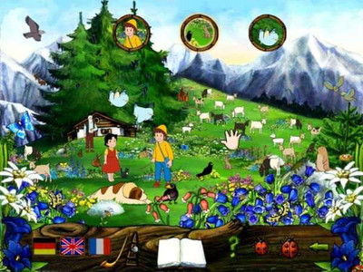 третий скриншот из Heidi - Deine Welt sind die Berge / Приключения Алисы