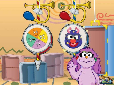 первый скриншот из Sesame Street: Monster Clubhouse / Улица Сезам. Клуб Монстров