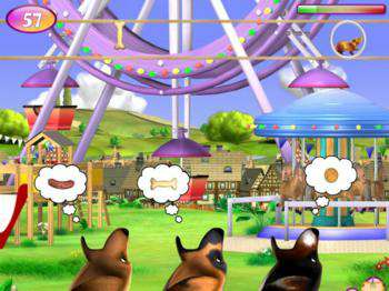четвертый скриншот из 22 Hundespiele / 22 игры со щенками
