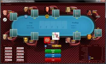 первый скриншот из PokerTH