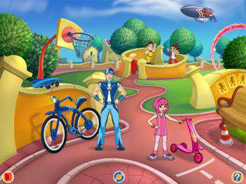 третий скриншот из Lazy Town Champions / Лентяево. Город чемпионов