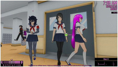второй скриншот из Yandere Simulator