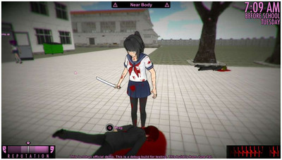 первый скриншот из Yandere Simulator