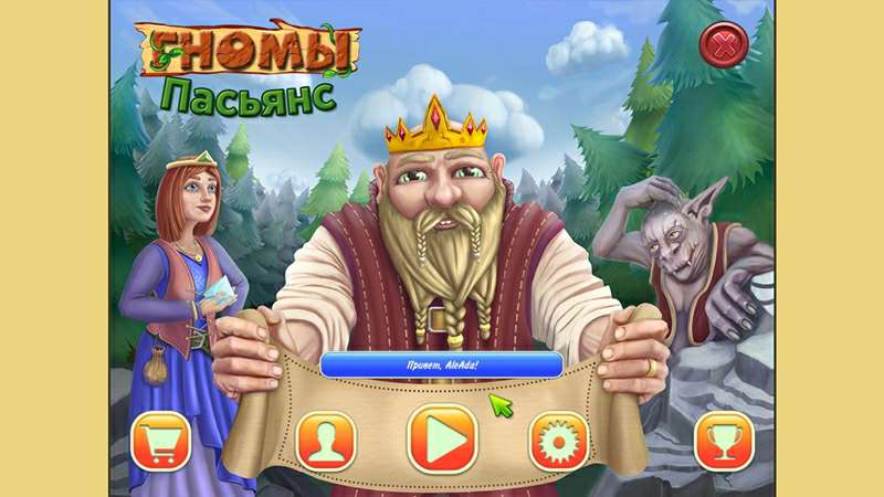 Gnomes: Solitaire / Гномы: Пасьянс Gnomes: Solitaire / Гномы: Пасьянс