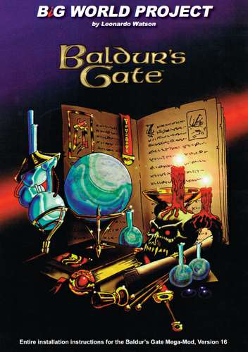 Baldur's gate II: Big world project 16 Baldur's gate II: Big world project 16