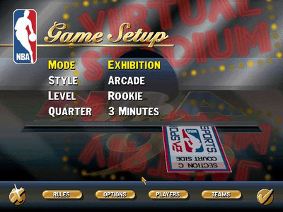третий скриншот из NBA Live 96