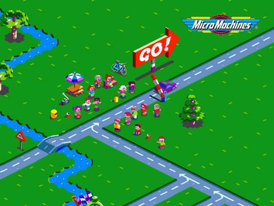 четвертый скриншот из Micro Machines V3