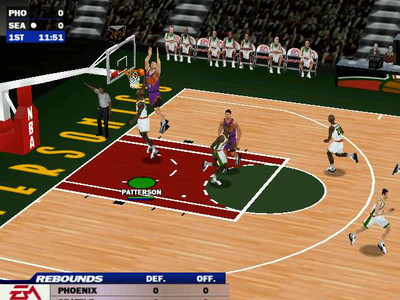 первый скриншот из NBA Live 2000