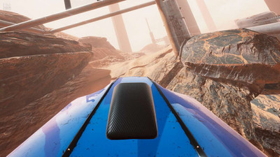 третий скриншот из Hovercars 3077: Underground Racing