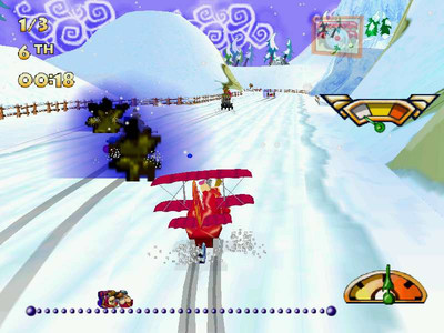 первый скриншот из Wacky Races / Чокнутые гонки