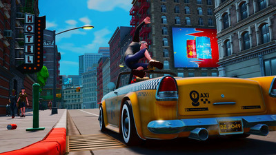 второй скриншот из Taxi Chaos