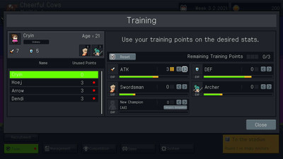 первый скриншот из Teamfight Manager